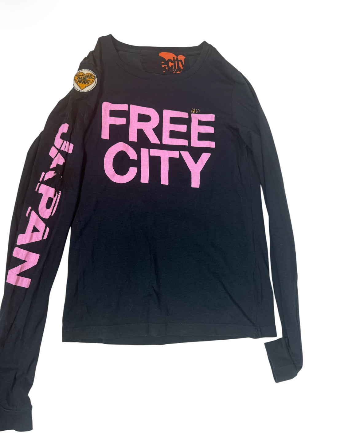 Freecity Japan Long Sleeve Graphic T-Shirt