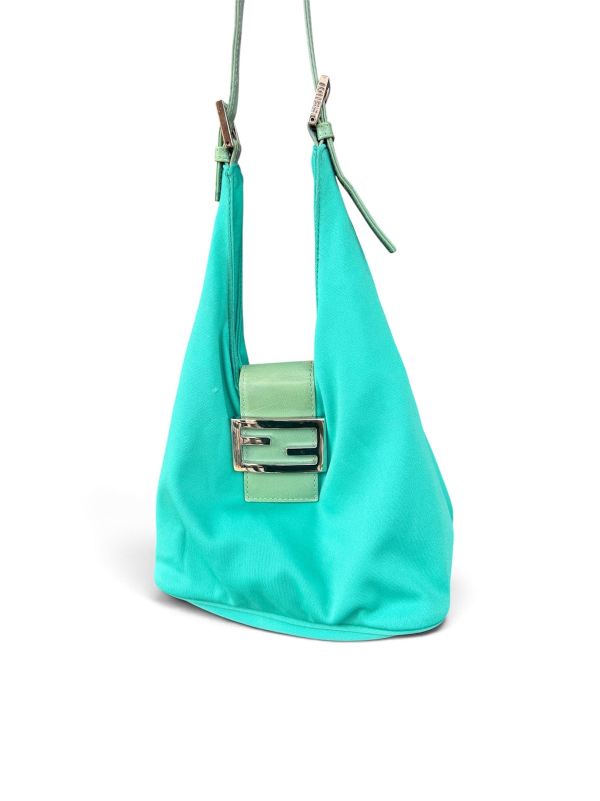 Fendi Teal Baguette