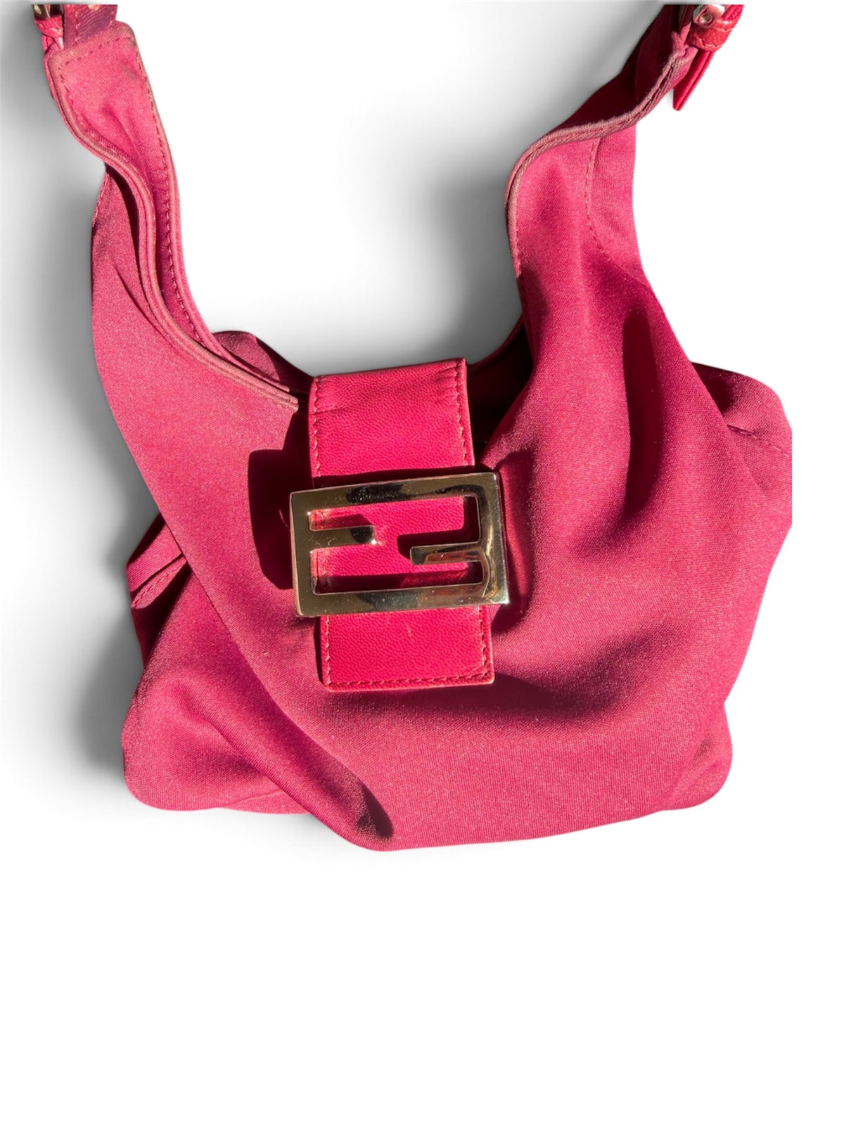 Fendi Ruby Red Baguette