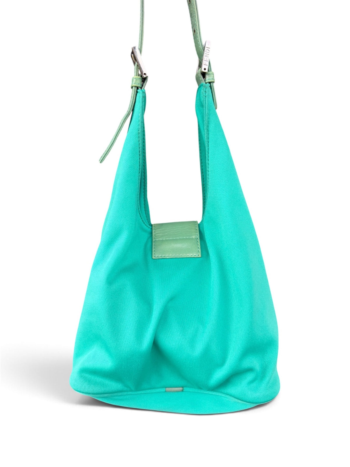 Fendi Teal Baguette