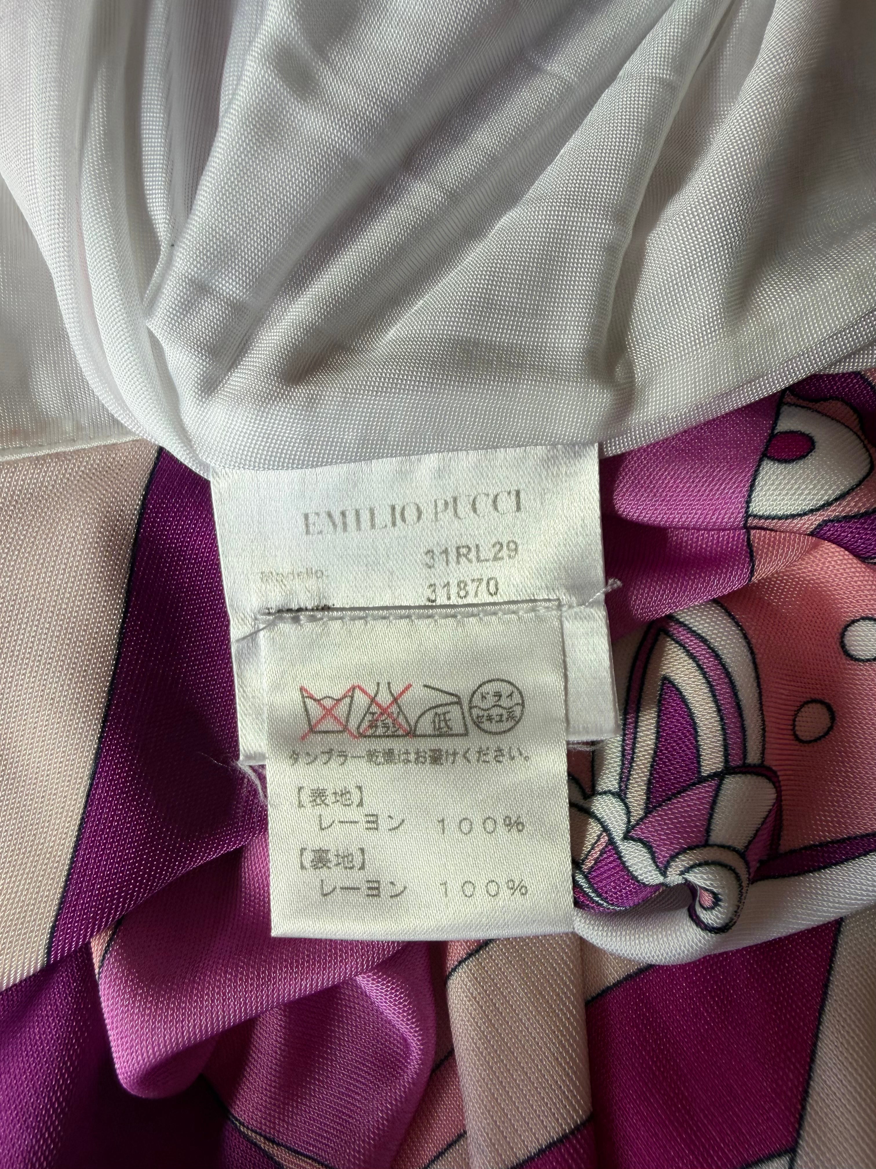 Emilio Pucci Purple Dress