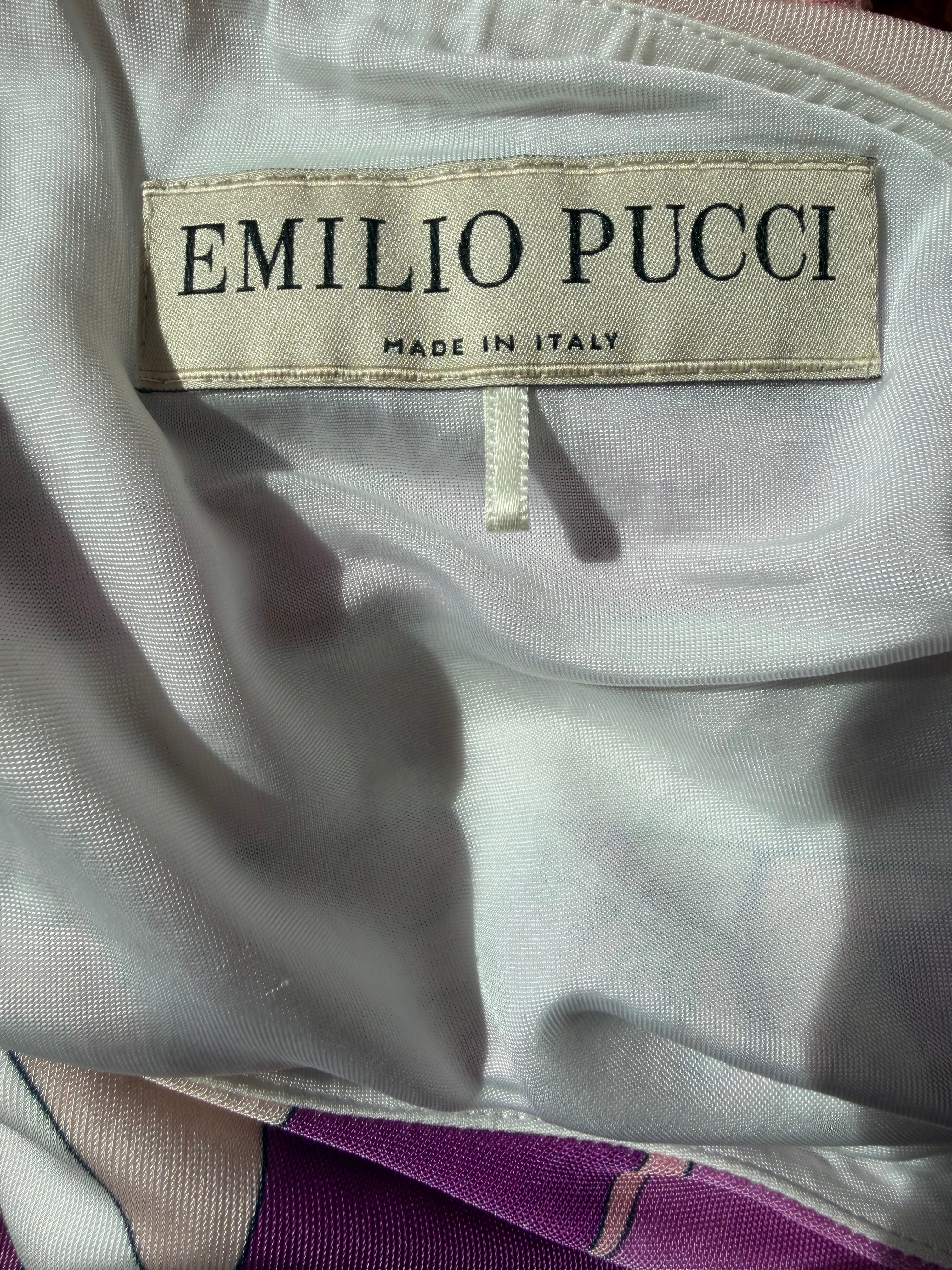 Emilio Pucci Purple Dress