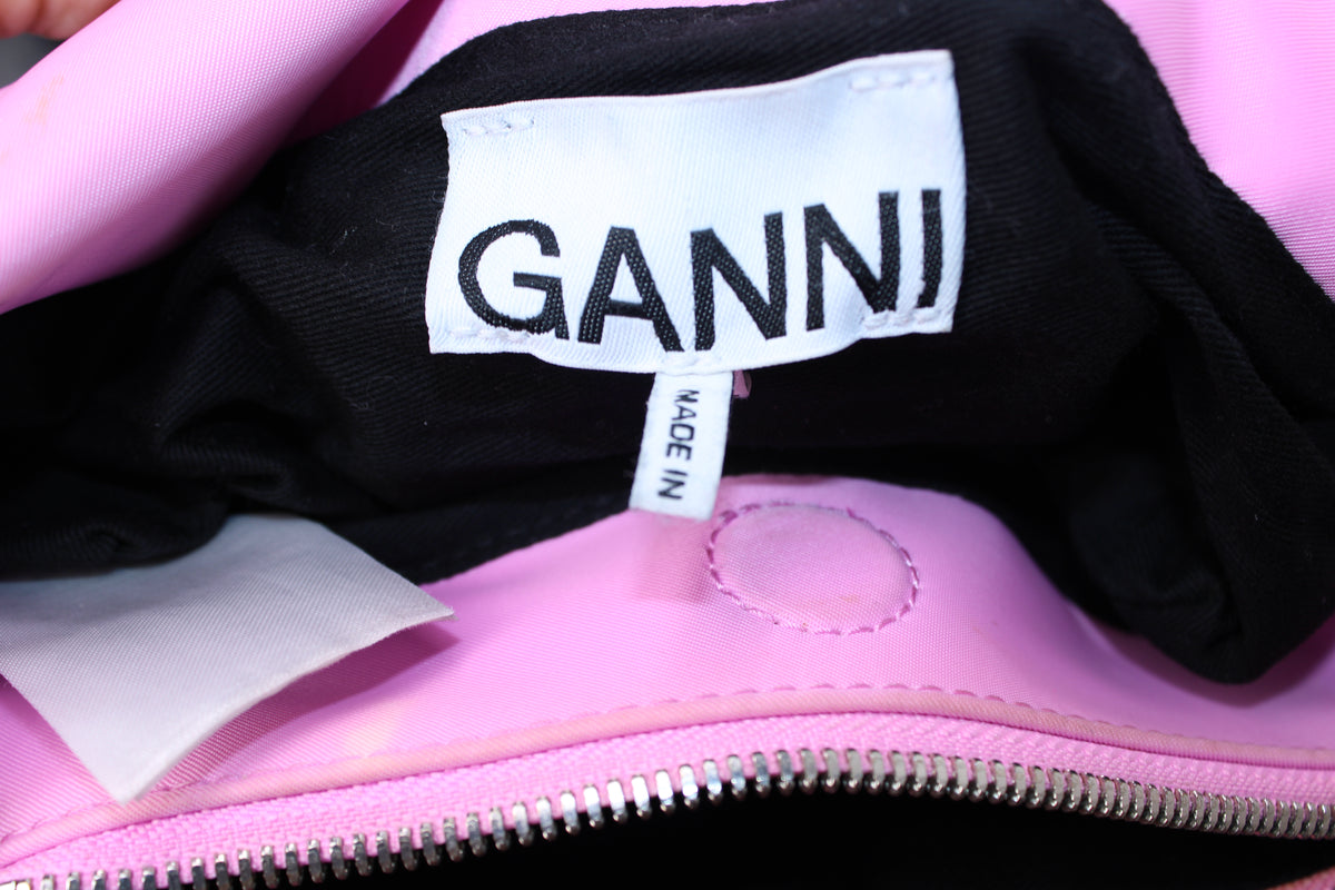 Ganni Pink Plush Bag
