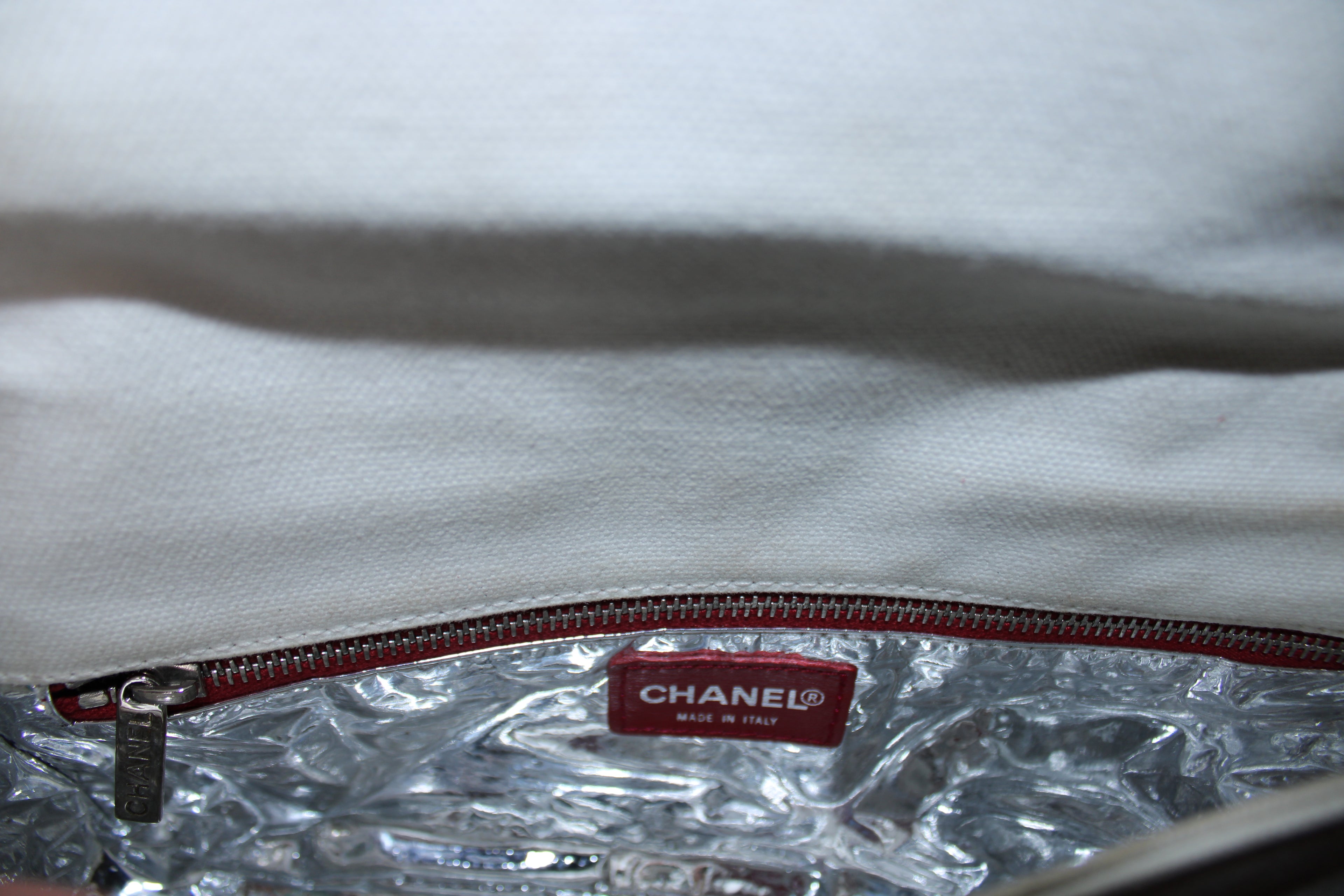 Chanel No. 5 Logo Canvas Shoulder Bag