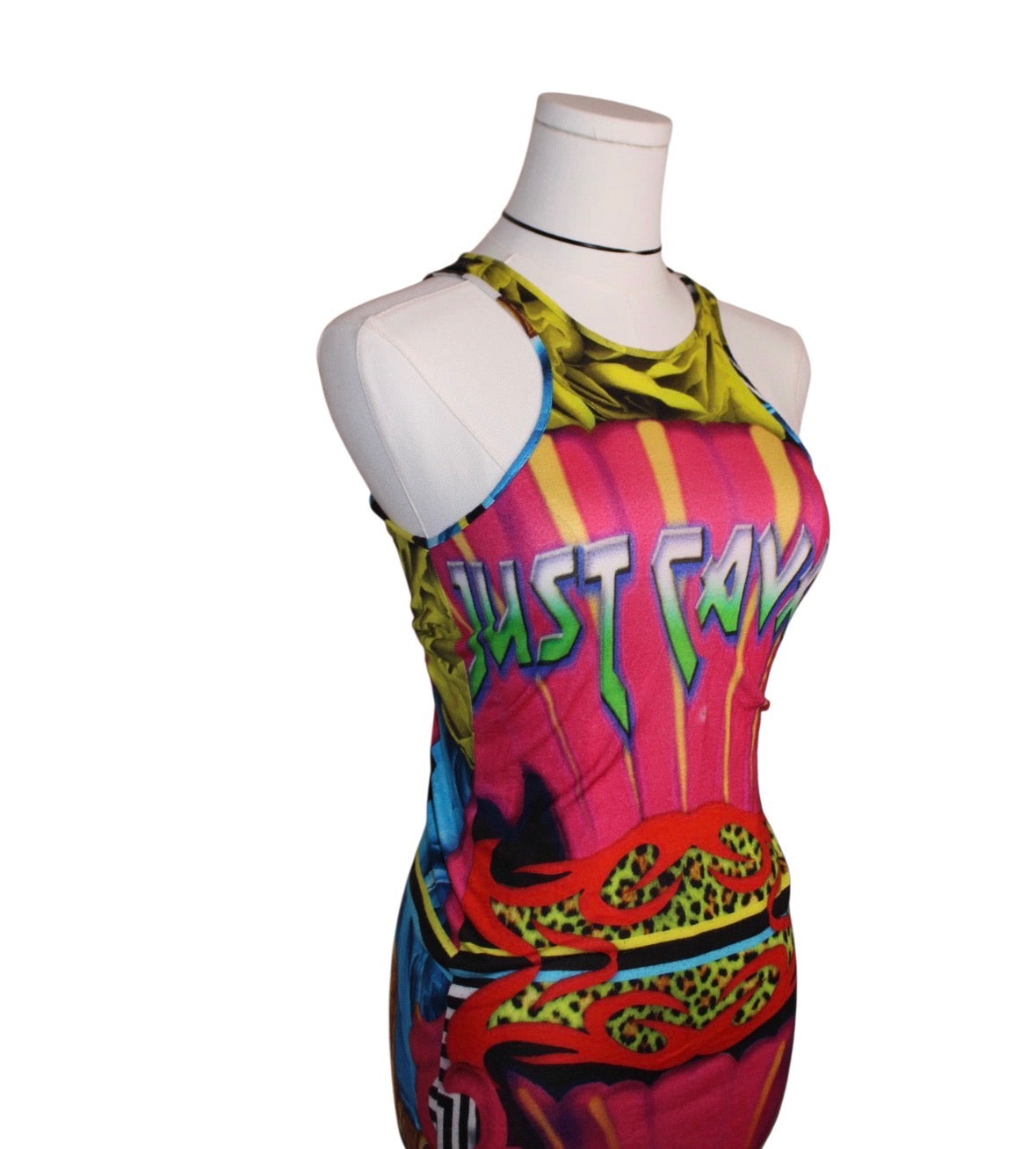 Just Cavalli Printed Mini Dress