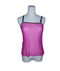 D&G Underwear Neon Pink Mesh Top