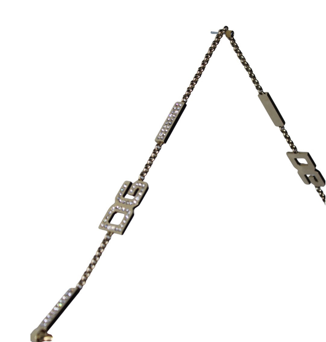 D&G Red Rhinestone Shoulder Bag