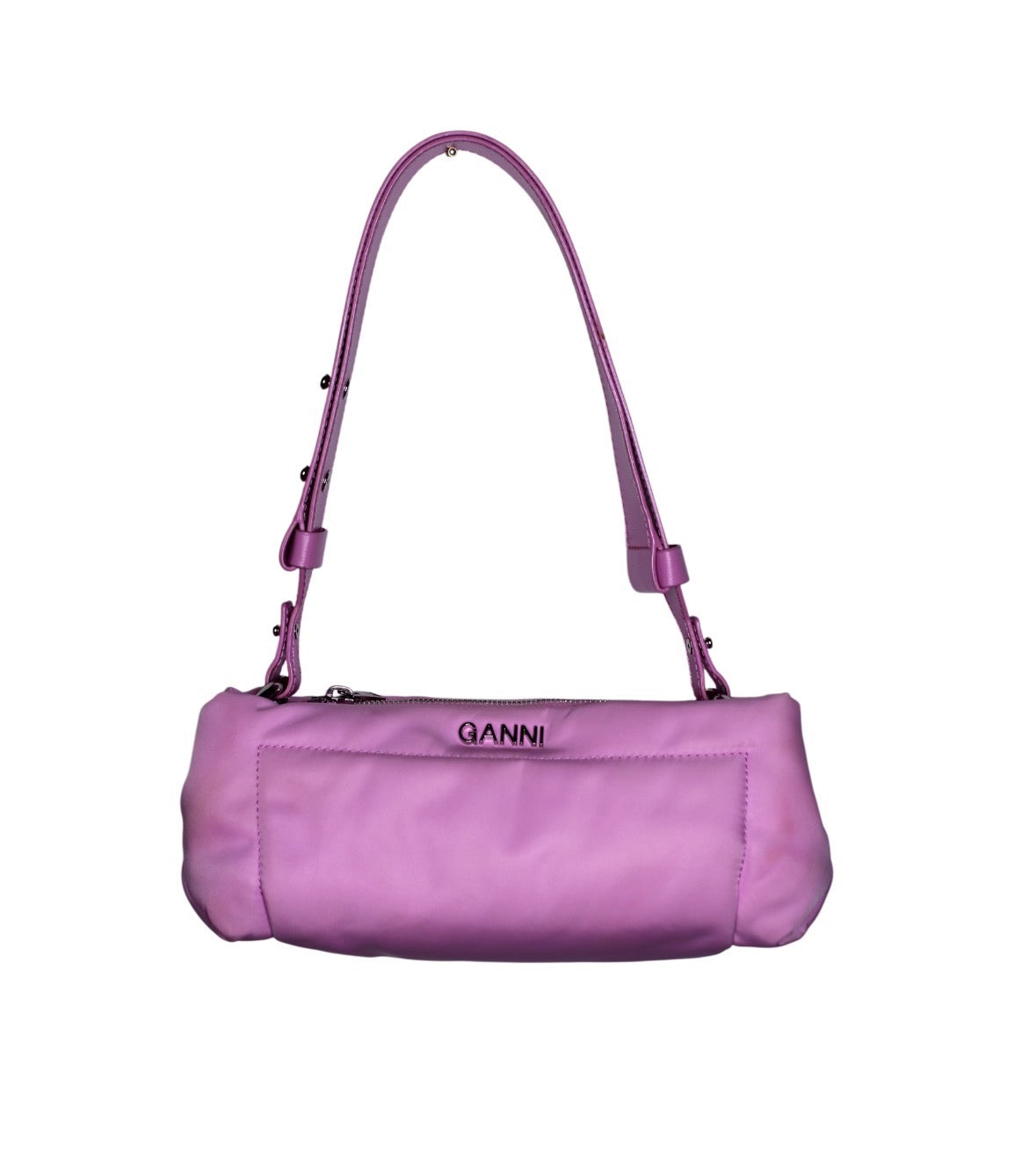 Ganni Pink Plush Bag