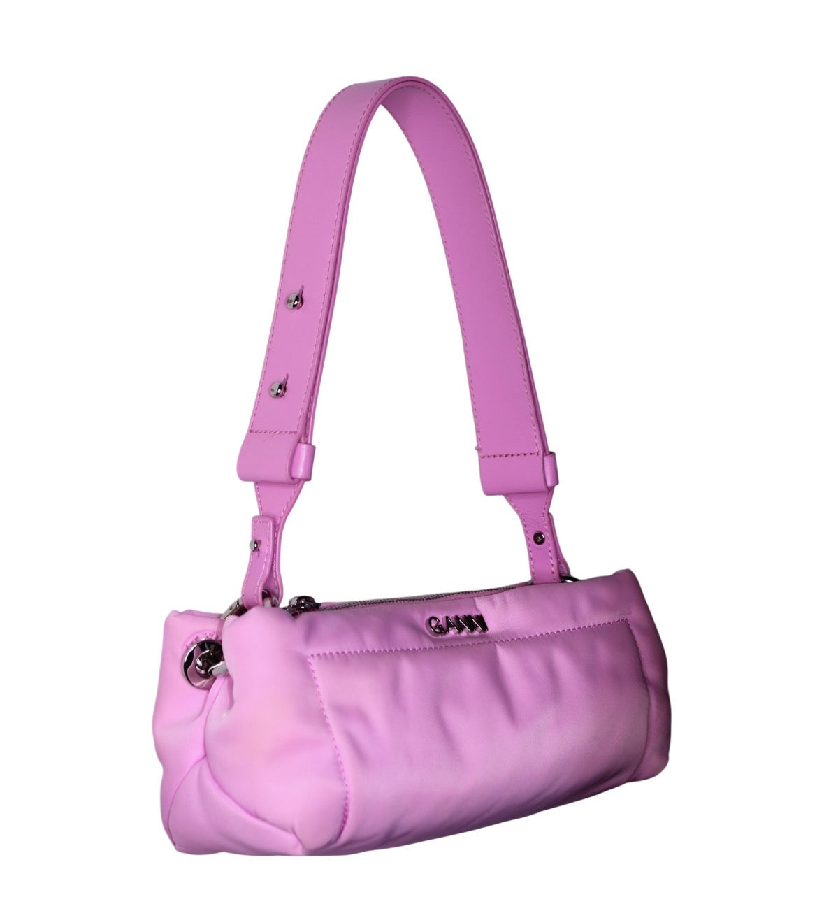Ganni Pink Plush Bag