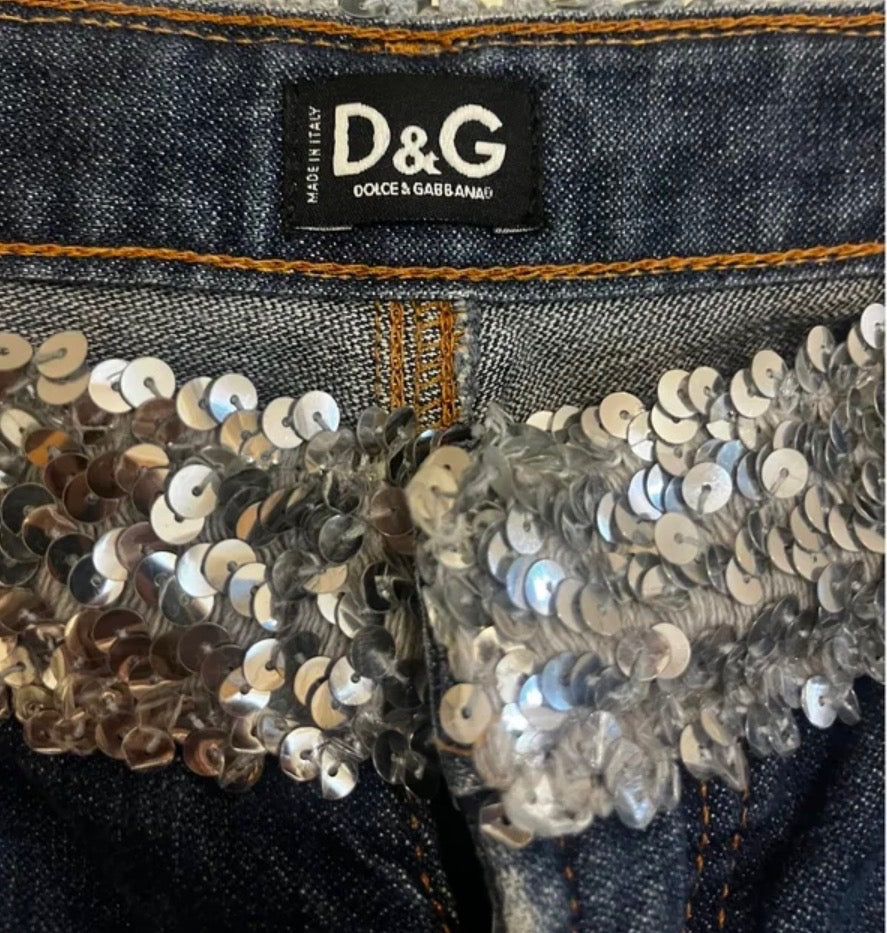D&G Embellished Jeans