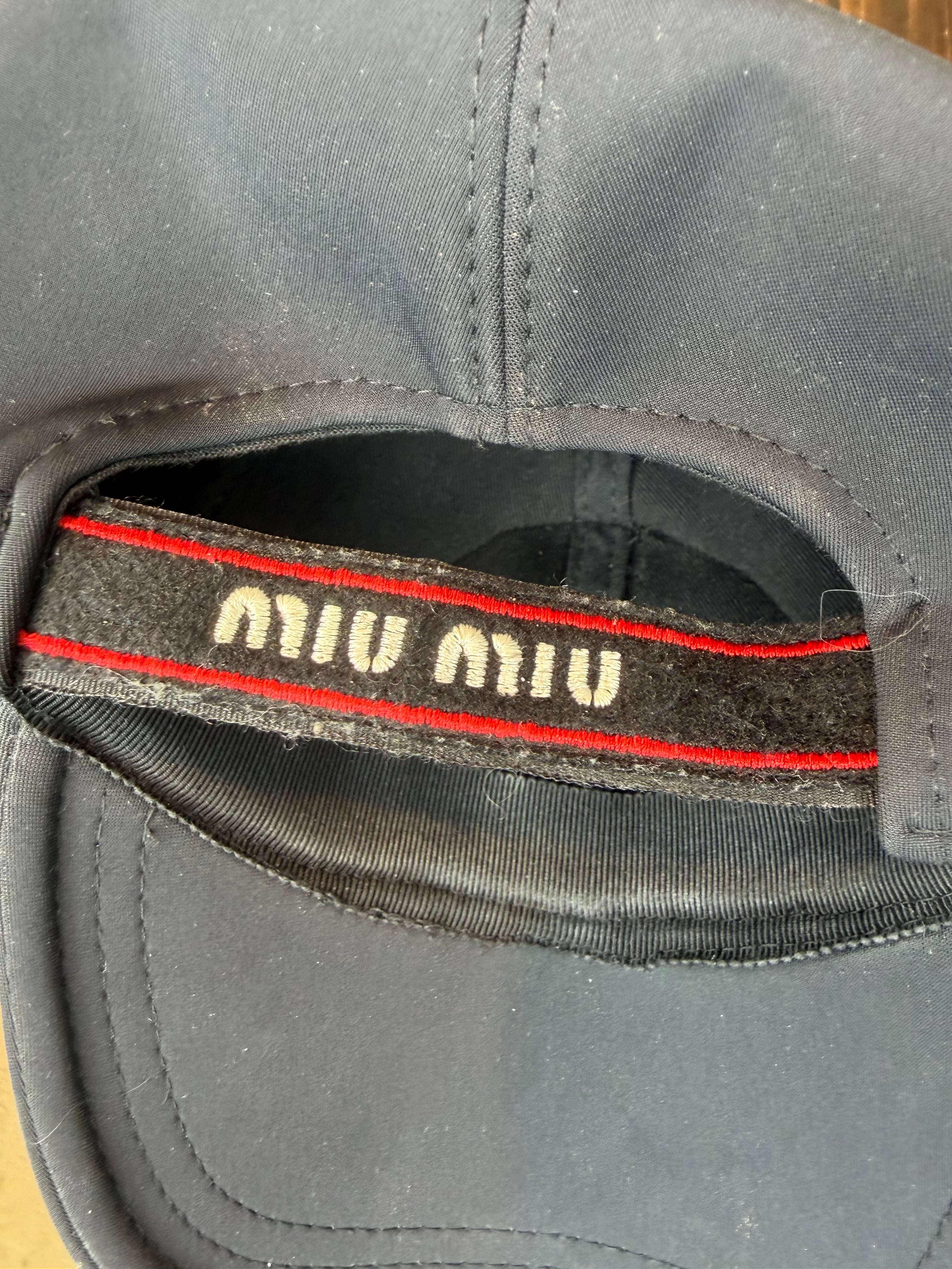 Miu Miu Embellished Hat