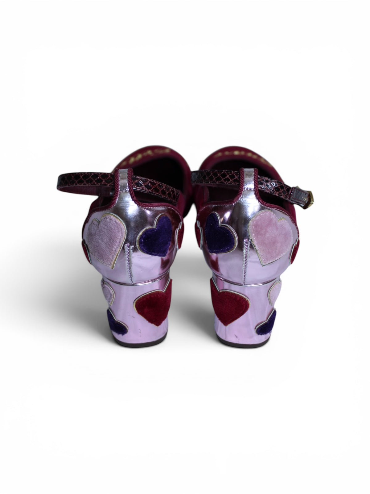 Dolce and Gabbana L'amore e Belleza Vally Strap Pump Heels