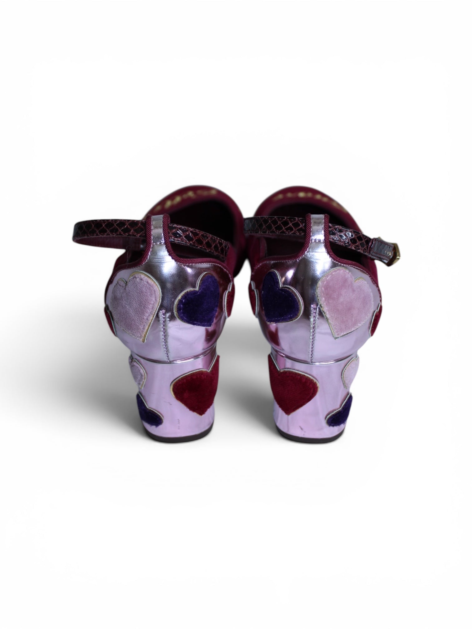 Dolce and Gabbana L'amore e Belleza Vally Strap Pump Heels