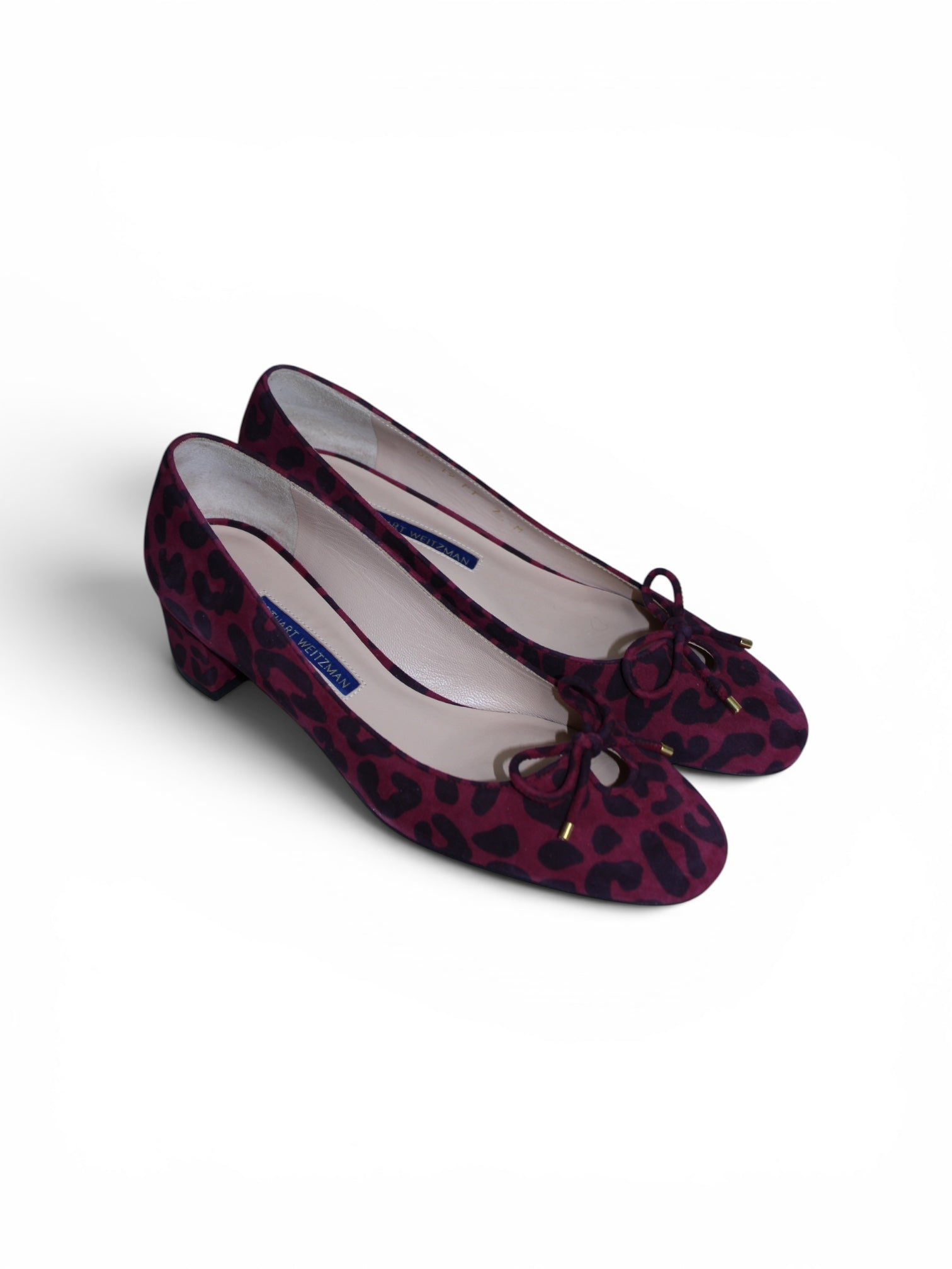 Stuart Weitzman Pink Cheetah Heels