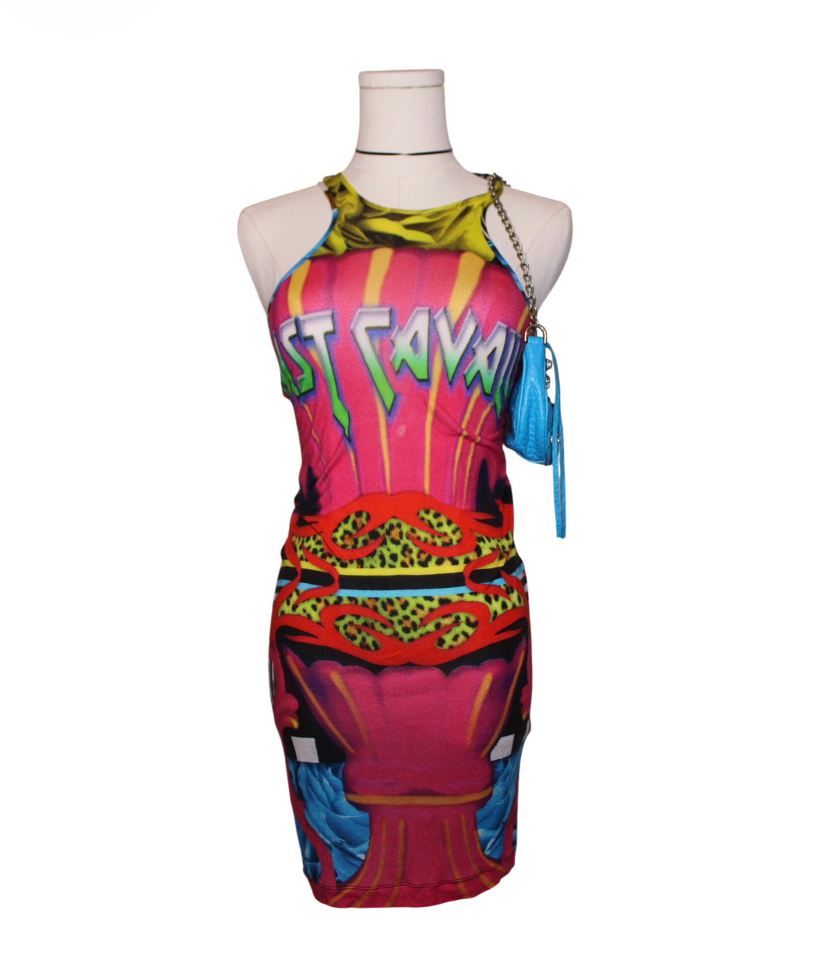 Just Cavalli Printed Mini Dress