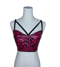 D&G Nylon Animal Print Crop Top