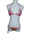 Emilio Pucci Pink Graphic Bikini Set