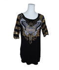Harley Gold Sequin Quartersleeve