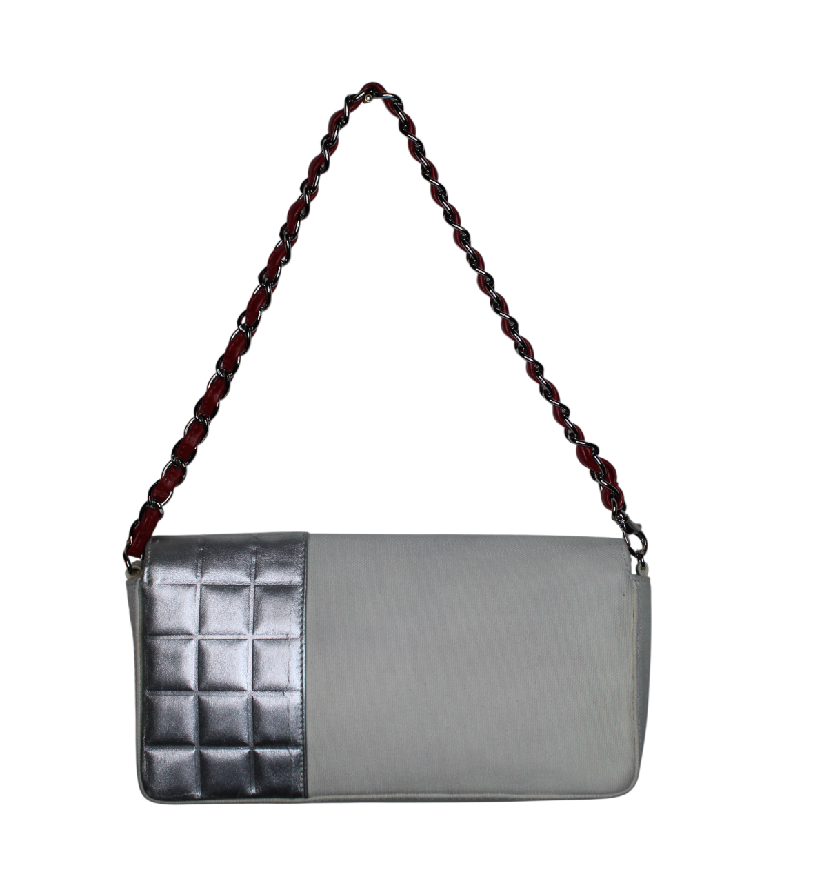 Chanel No. 5 Logo Canvas Shoulder Bag