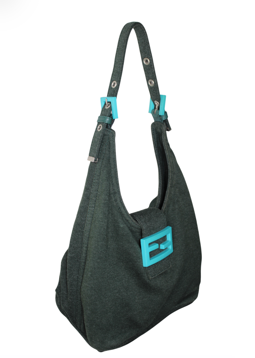 Fendi Mamma Baguette Cloth Handbag