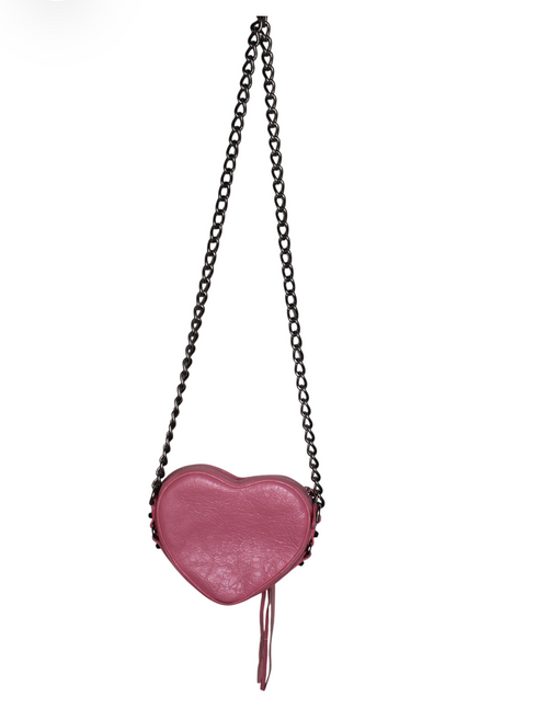 Balenciaga Pink Le Cagole Heart Bag
