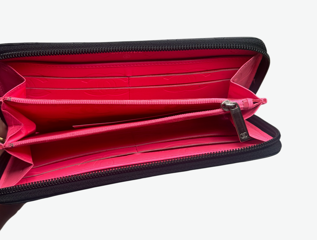 Chanel Ligne Cambon Continental Wallet