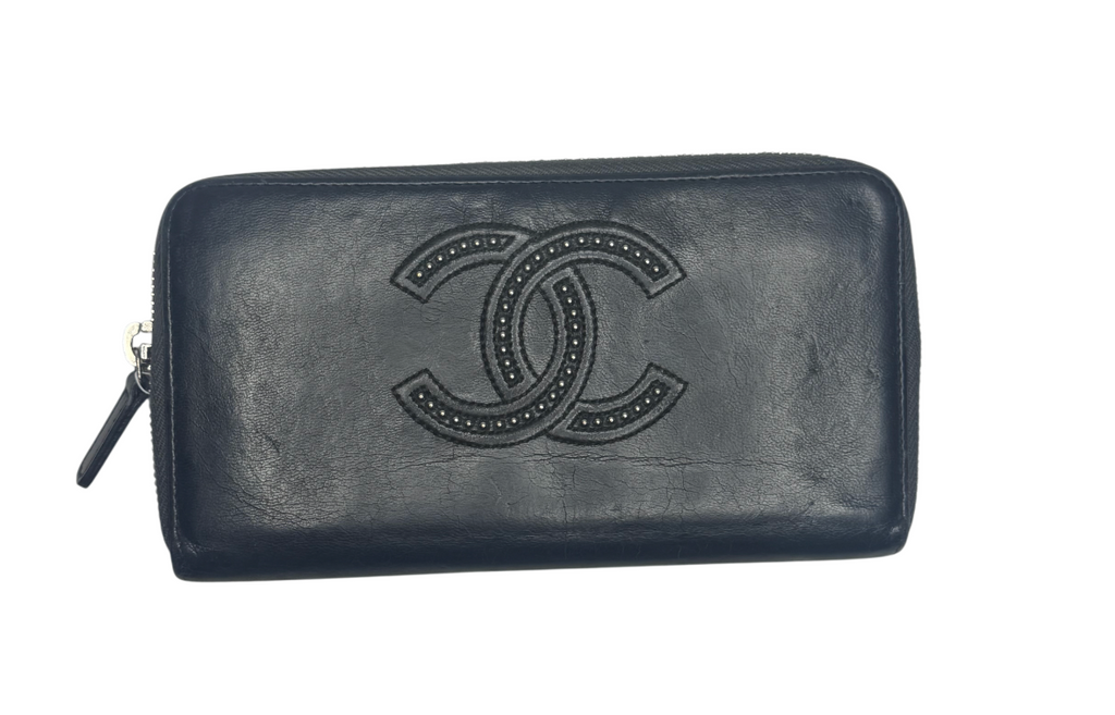 Chanel Interlocking CC Continental Wallet