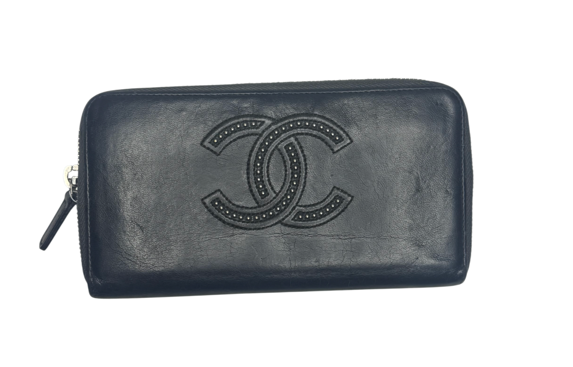 Chanel Interlocking CC Continental Wallet