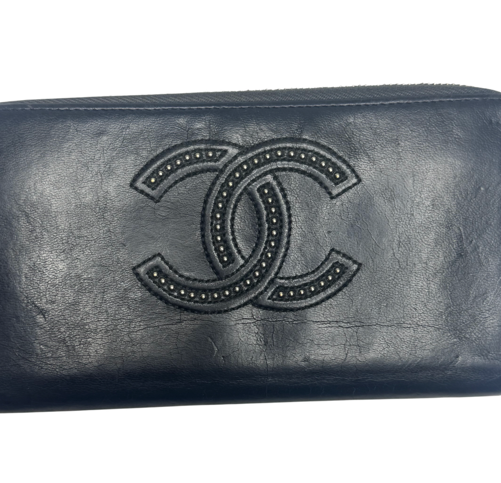 Chanel Interlocking CC Continental Wallet