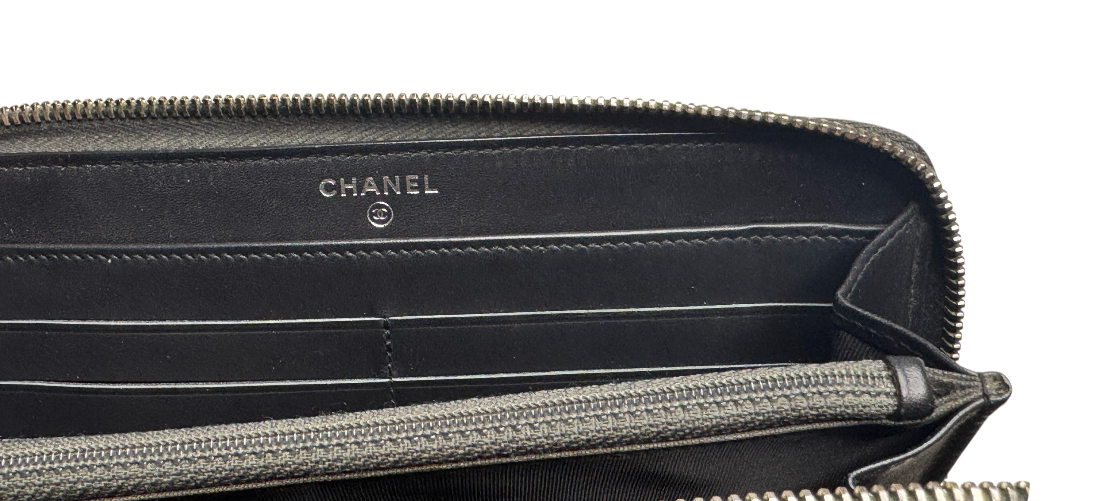 Chanel Interlocking CC Continental Wallet