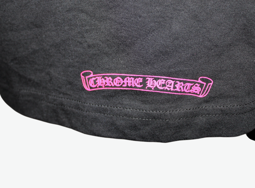 Chrome Hearts Neon Pink Long Sleeve