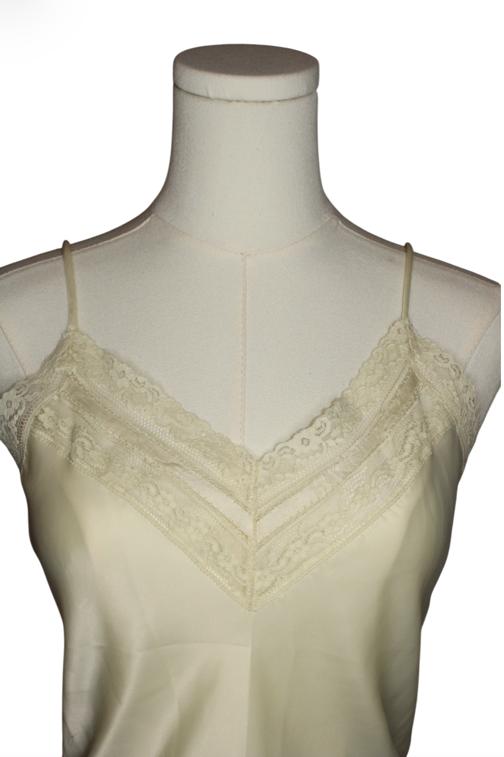 Vintage Dior Ivory Silk Cami From 80s