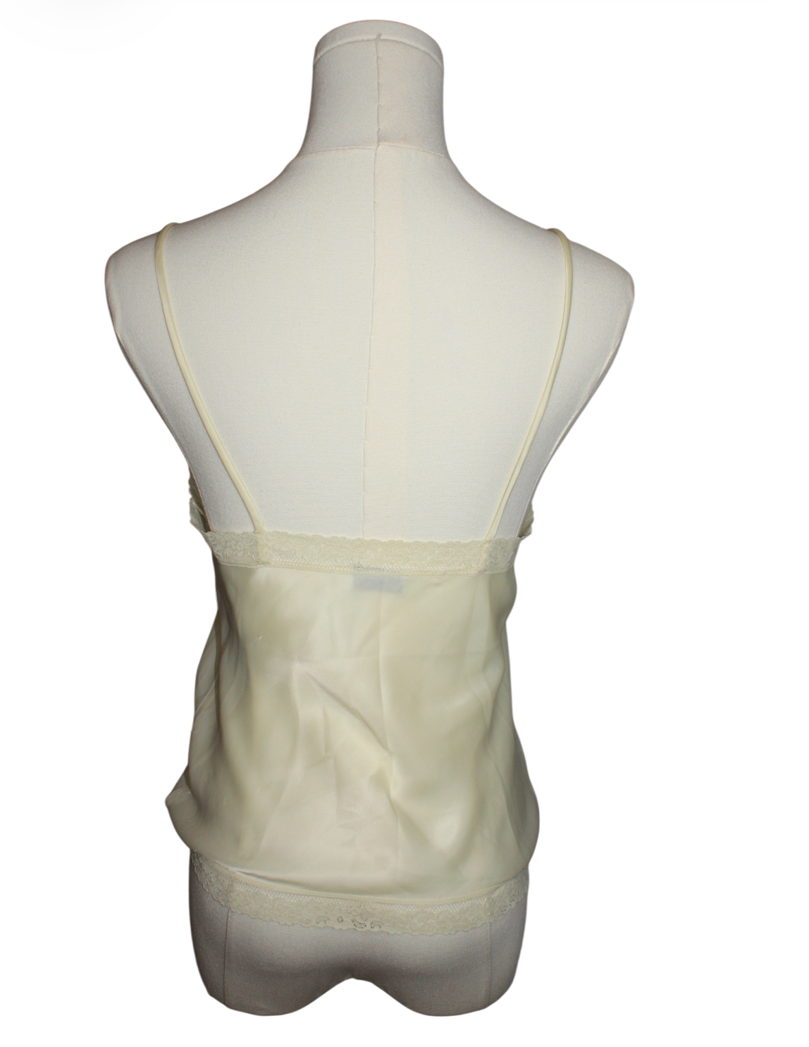 Vintage Dior Ivory Silk Cami From 80s