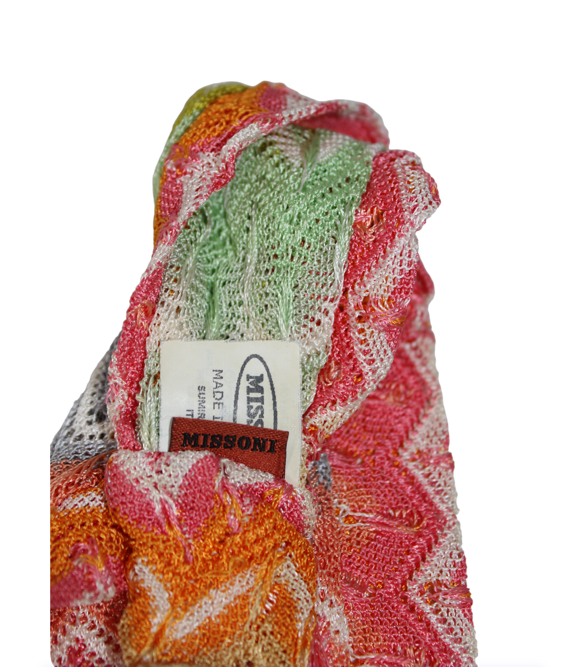 Missoni Orange Pattern Headband