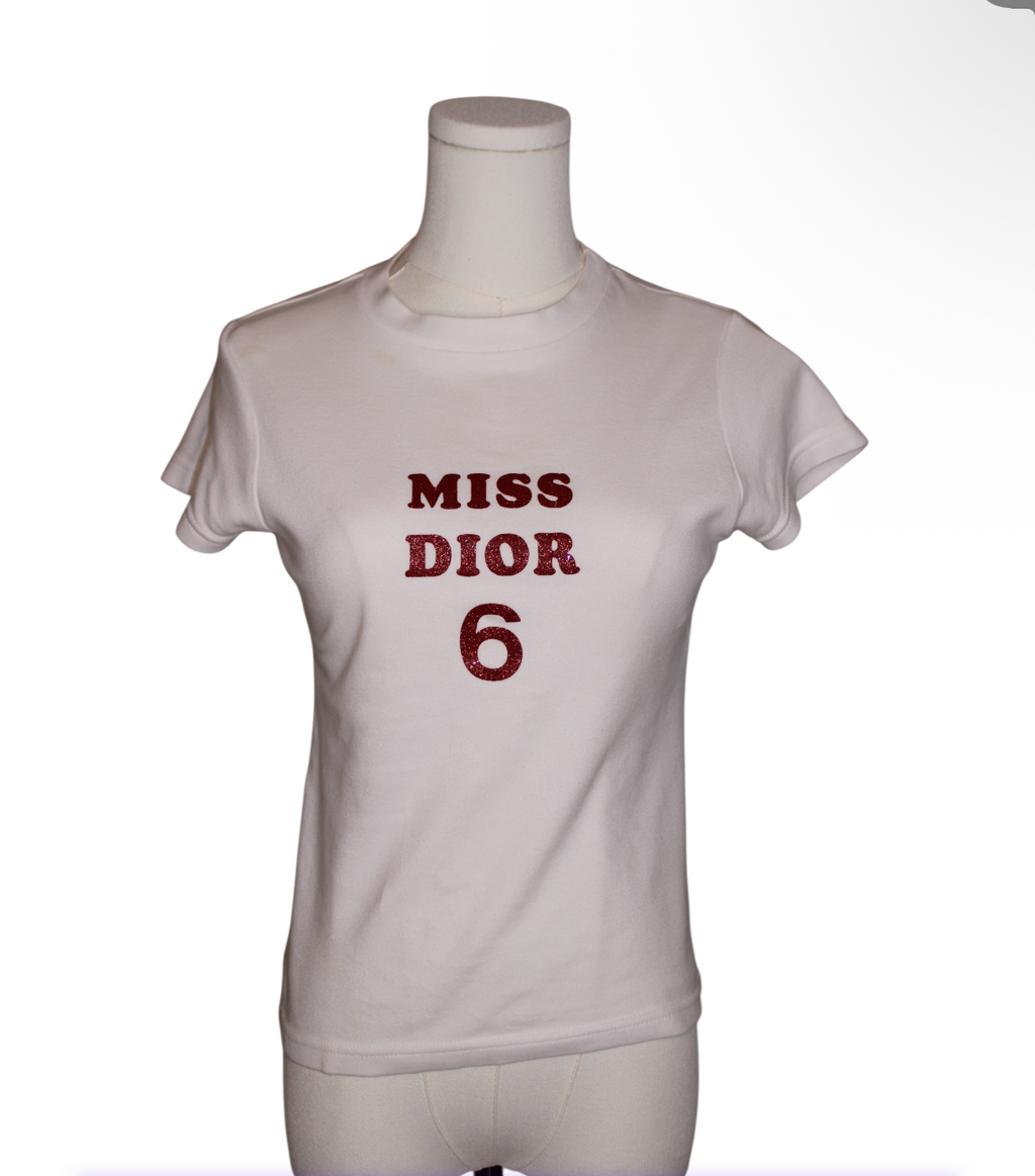 Christian Dior Vintage Miss Dior 6 Baby Tee