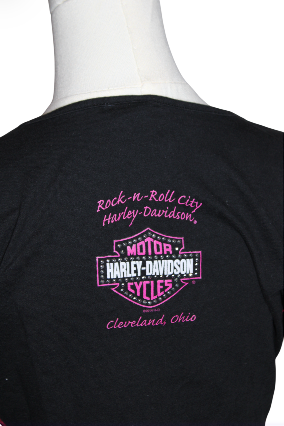 Harley Davidson Pink Tee Shirt