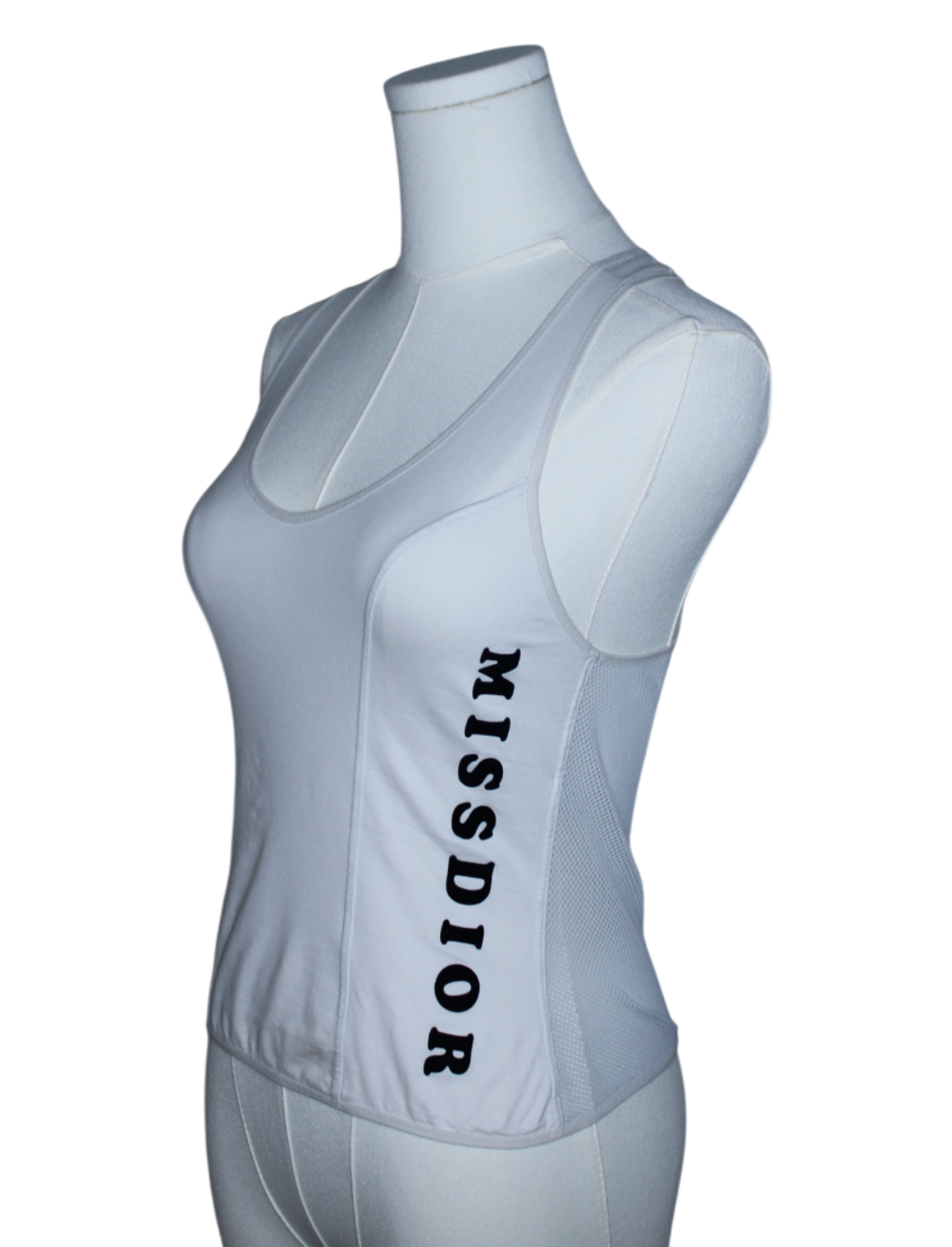 Dior Miss Dior Mesh Racer Back Tank Top