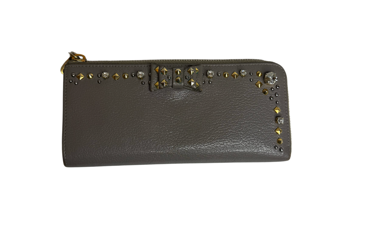 Miu Miu Beige Embellished Wallet
