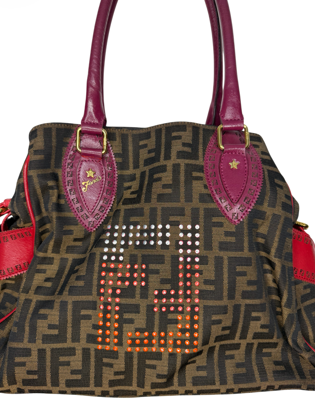Fendi Zucca FF Du Jour Bag