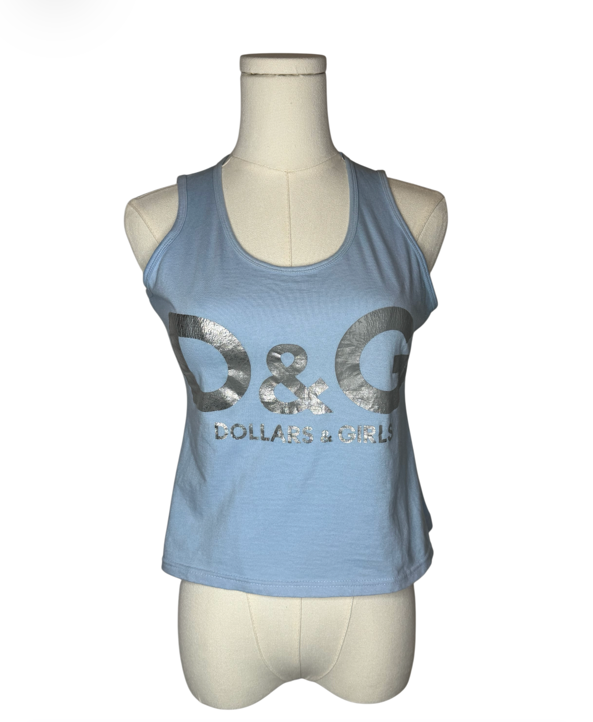 D&G Dollars and Girls Cropped Tank Top