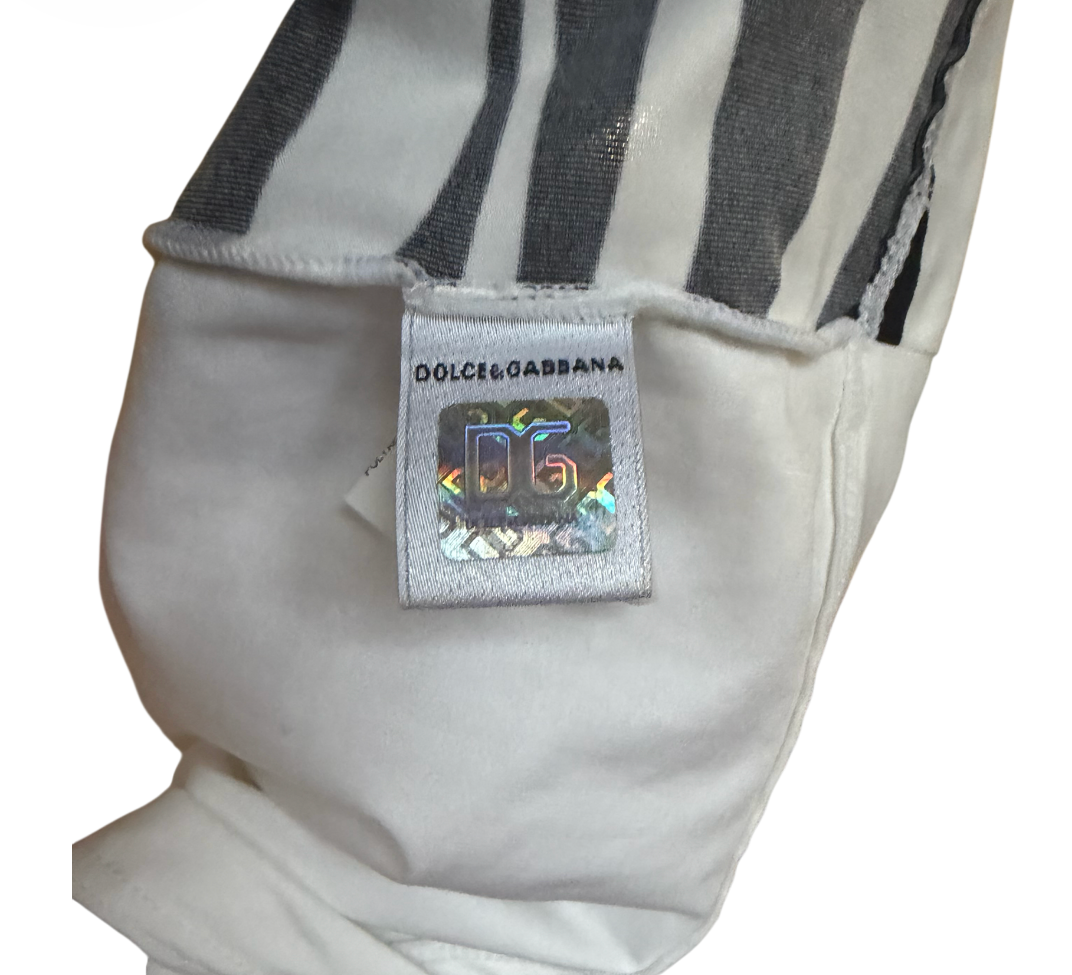 D&G Zebra Print Tank Top